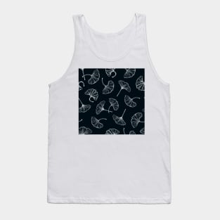 Ginkgo leaves pattern Tank Top